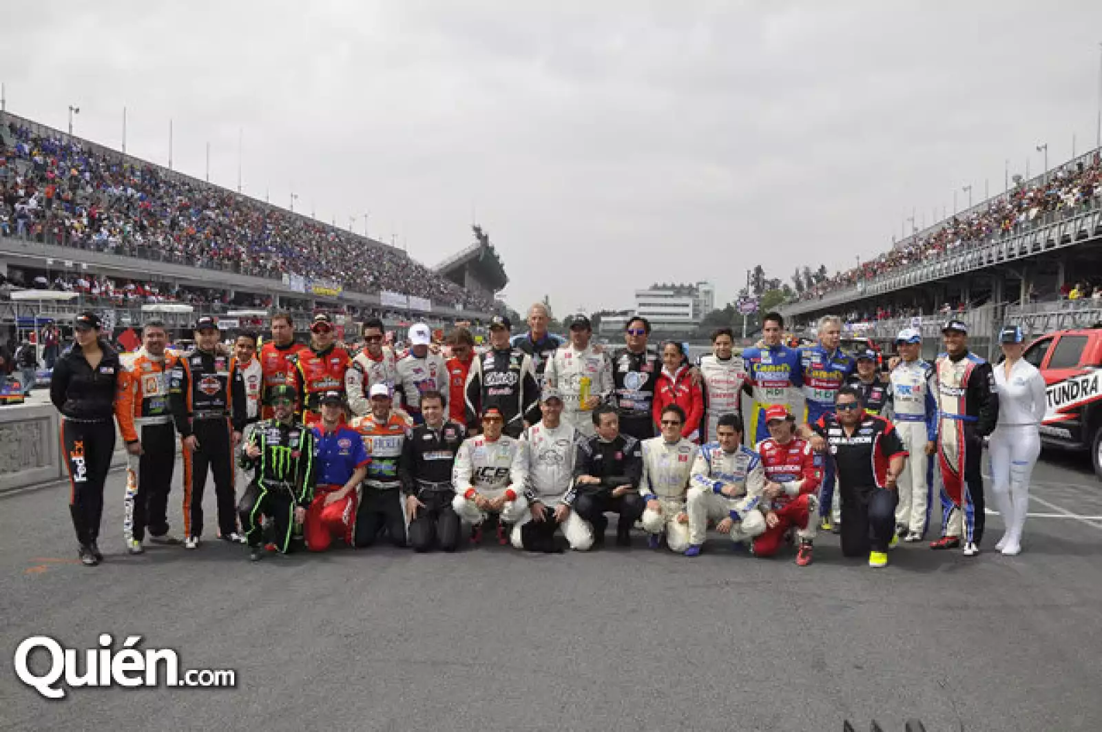 Los pilotos participantes