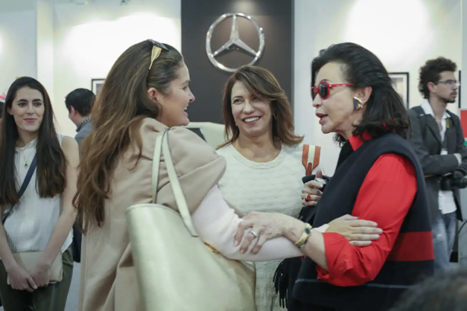Sandra García San Juan, Maribé Lancione y Pepita Serrano