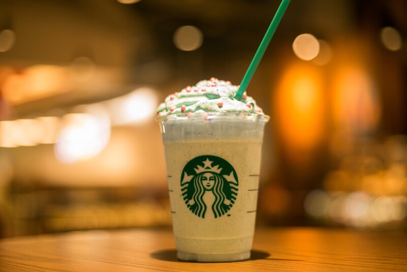 Mermaid Frappuccino.