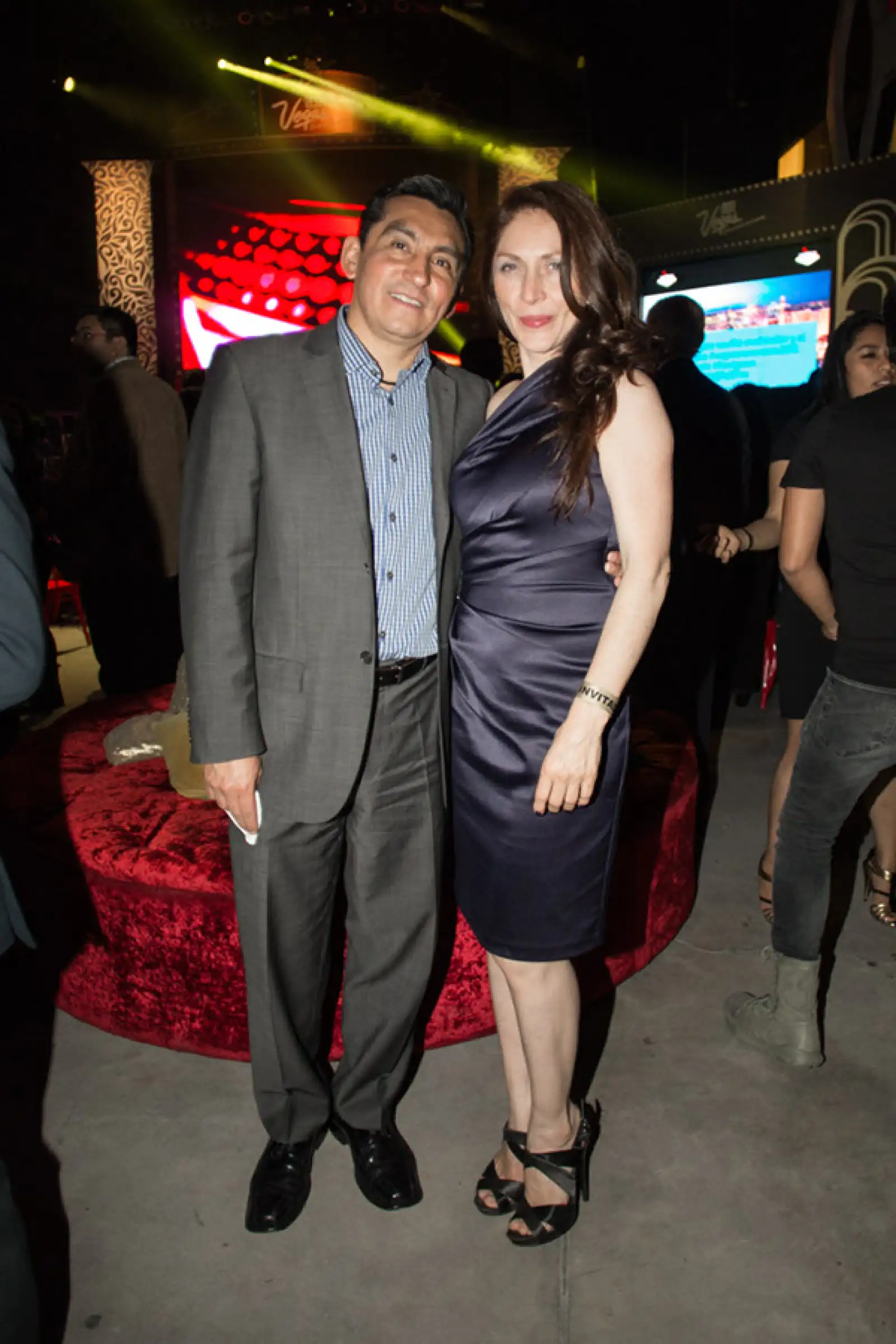 Eduardo Solís y Eunice López Loza