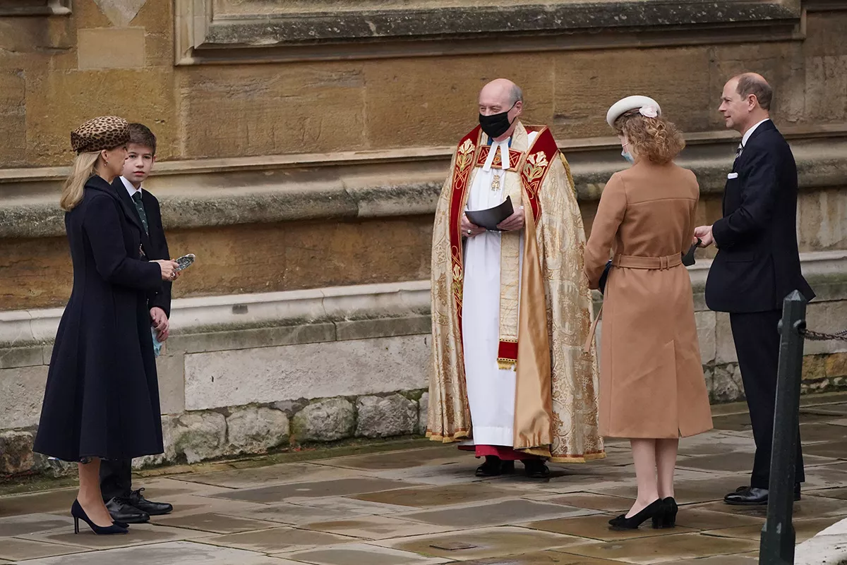 Royals Attend Christmas Day Church Service