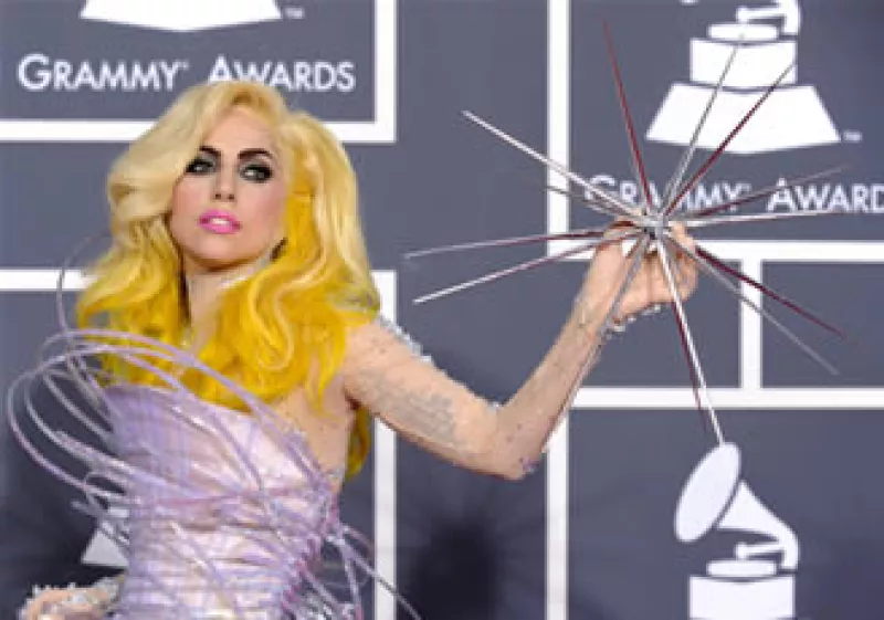 La cantante Lady Gaga ofreció durante el 2009 más de 100 conciertos. (Foto: AP)