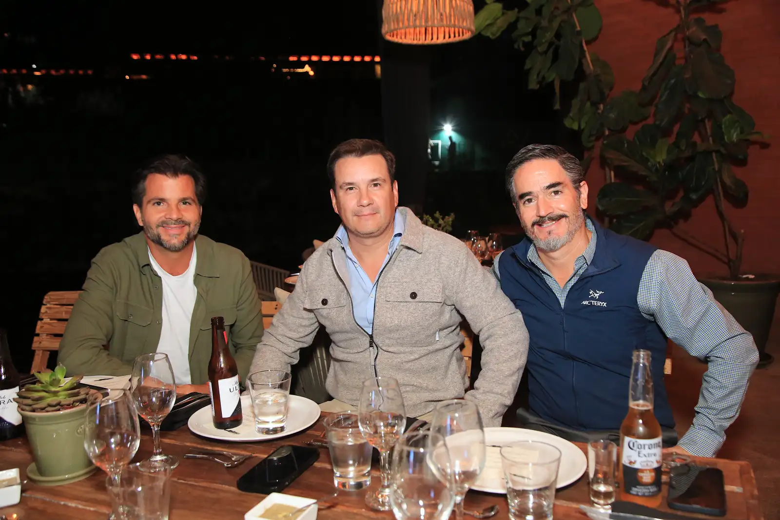 Rafael Pacchiano, Alberto del Moral y Julio Larrondo 