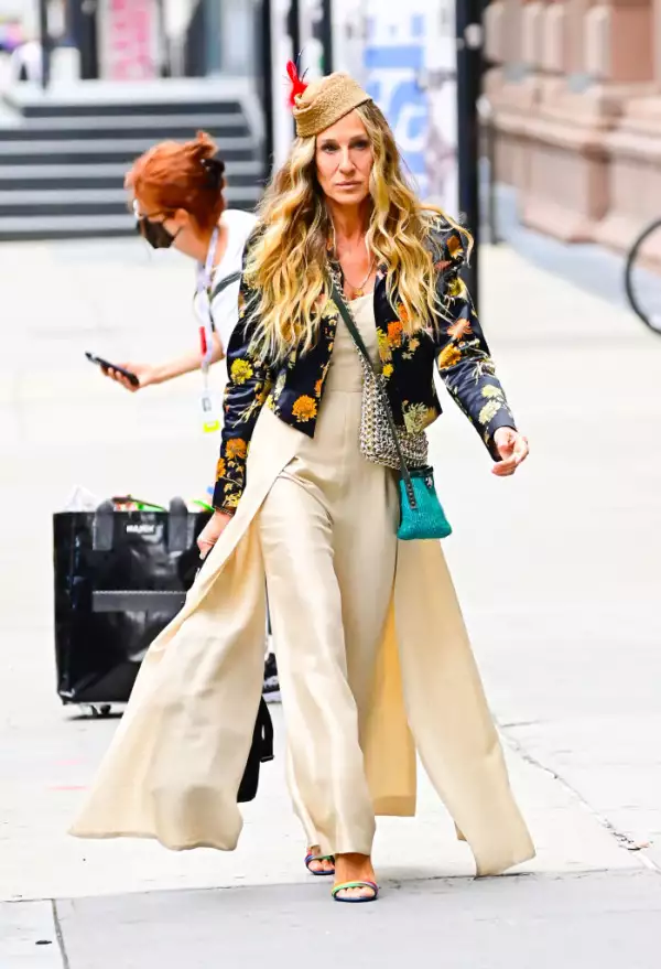 Celebrity Sightings In New York City - July 13, 2021