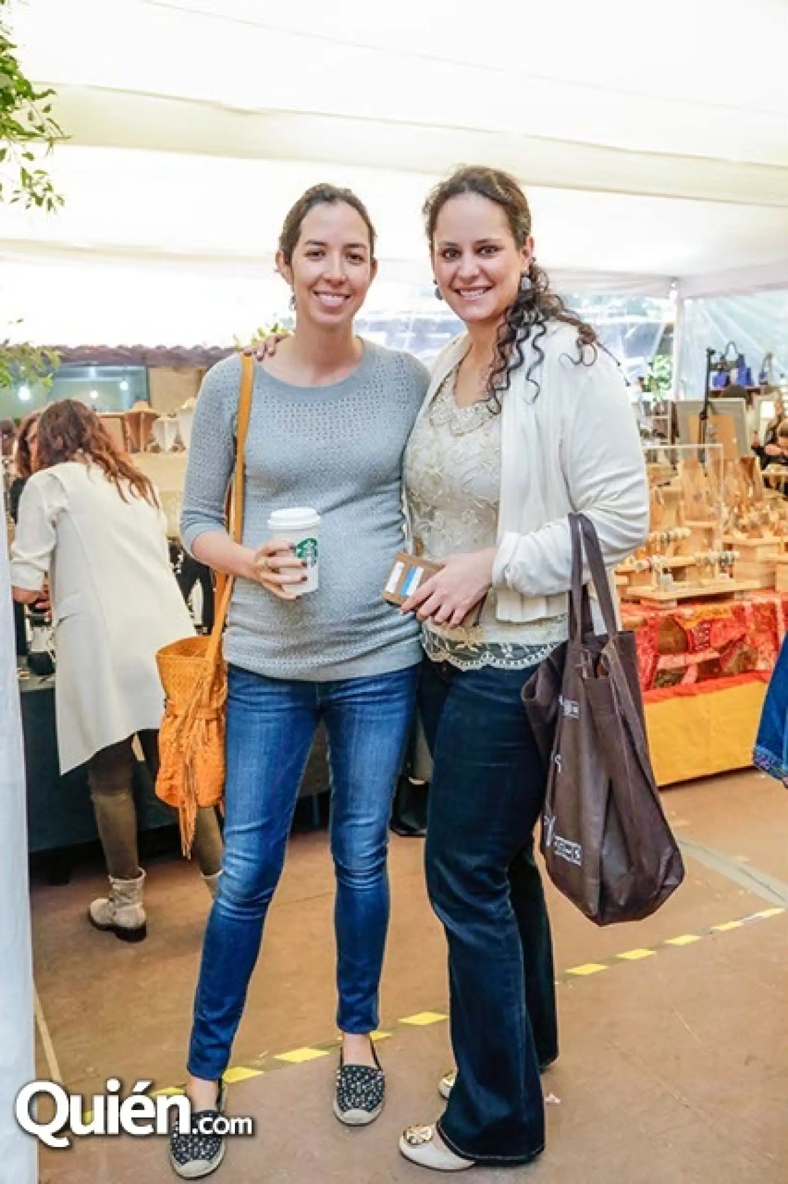 Alejandra Lavida y María Hank