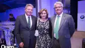 Harold Schull, Sra. Reyes Cobo y Guillermo Henkel
