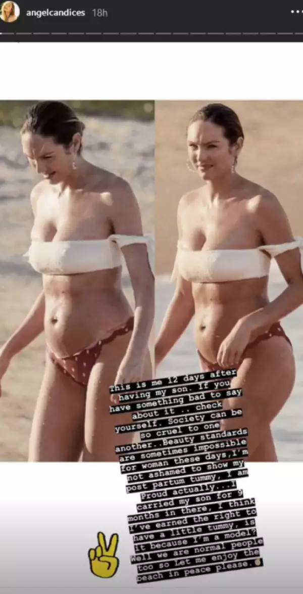 Así respondió Candice Swanepoel a sus haters