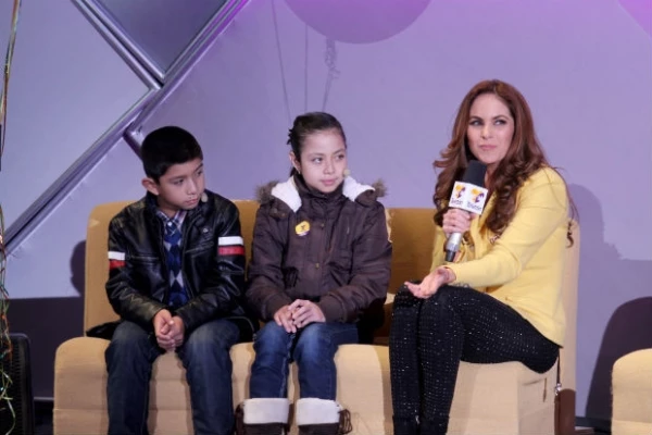 Lucero fue imagen importante del Teletón, aunque este 2014 la artista ya no forma parte de las filas de Televisa.