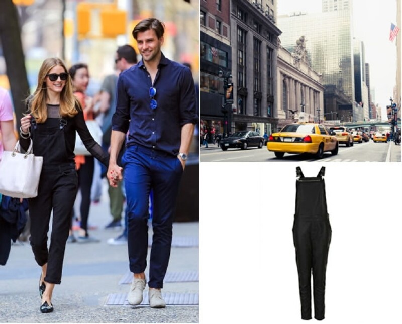 Un overall es cómodo y elegante a la vez.