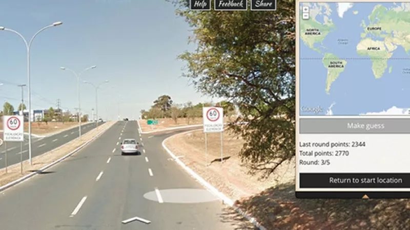 GeoGuessr juego google maps