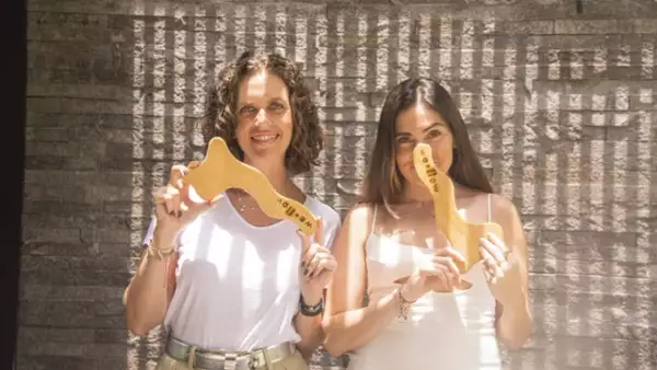 Lucille Hajj y Eileen Guerrero