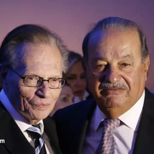 Larry King,Carlos Slim