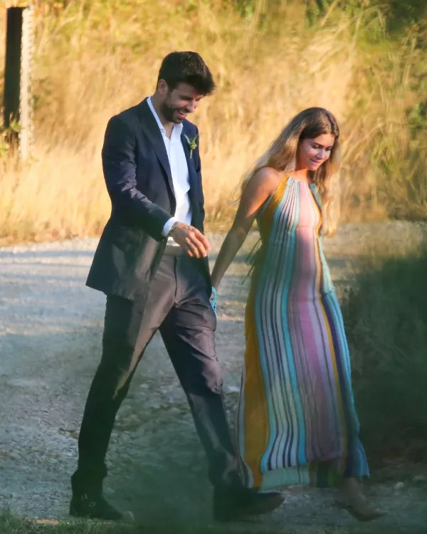 Gerard Piqué y Clara Chía