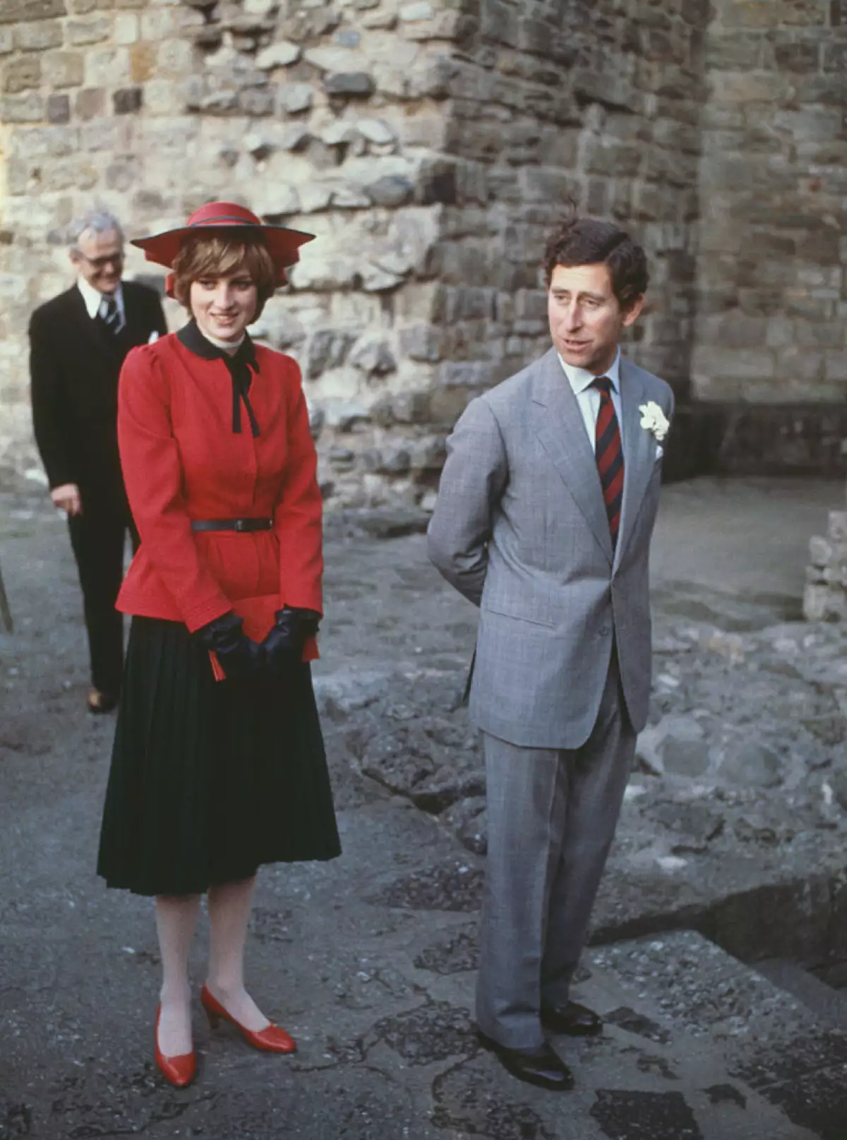 Princesa Diana y el príncipe Carlos