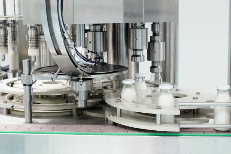 Fábrica productora de leche