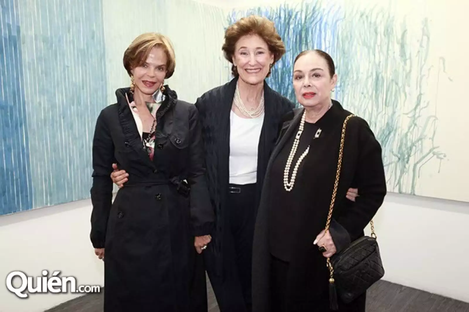 Ana Luisa Landucci,Julienne Gallardo y Beba Quijano