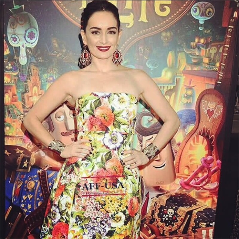 Ana de la Reguera en presentación de "The Book of life"