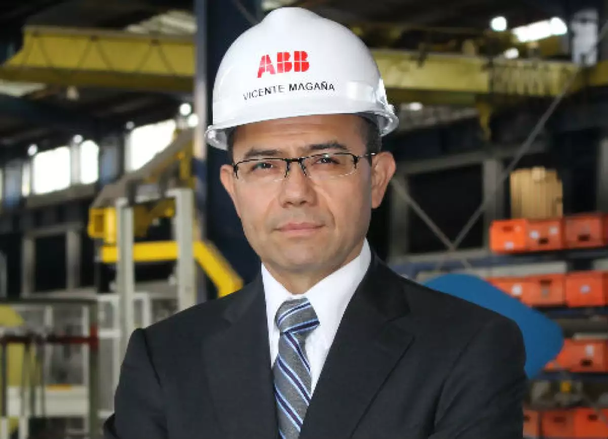 Vicente Maga�a / presidente ABB M�xico