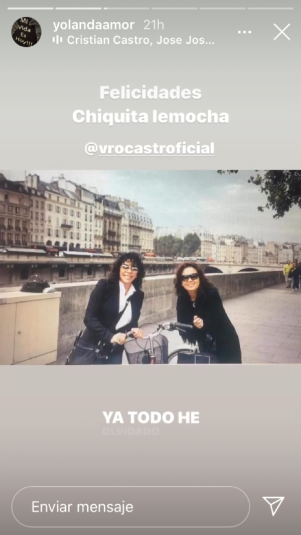 Verónica Castro y Yolanda Andrade