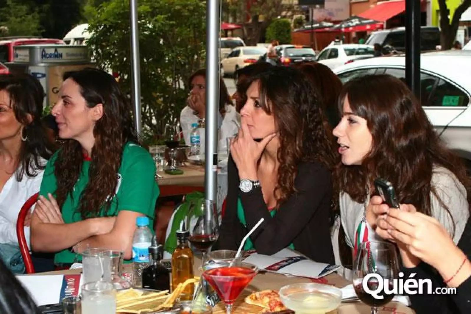 Ambiente Partido México Francia Polanco