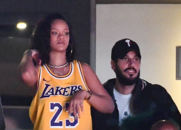 Rihanna y su novio Hassan Jameel