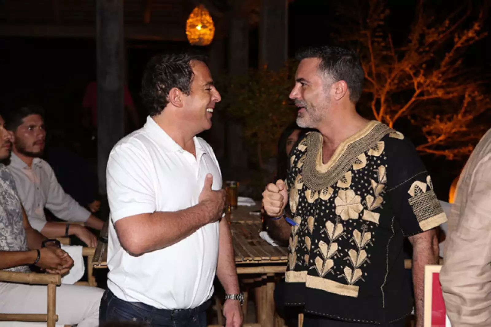 Eugenio López y Nino Bauti