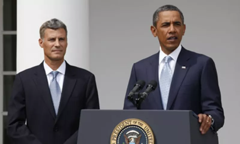 Con Krueger a su lado, Obama dijo que se apoyará en él para recibir consejos francos sobre cómo bajar la tasa de desempleo. (Foto: Reuters)