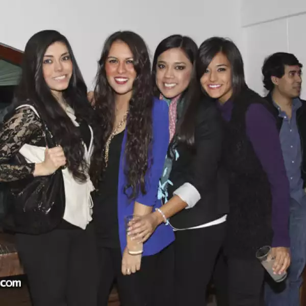 Carolina González,Miriam Jiménez,Regina Eng y Sofía Solís