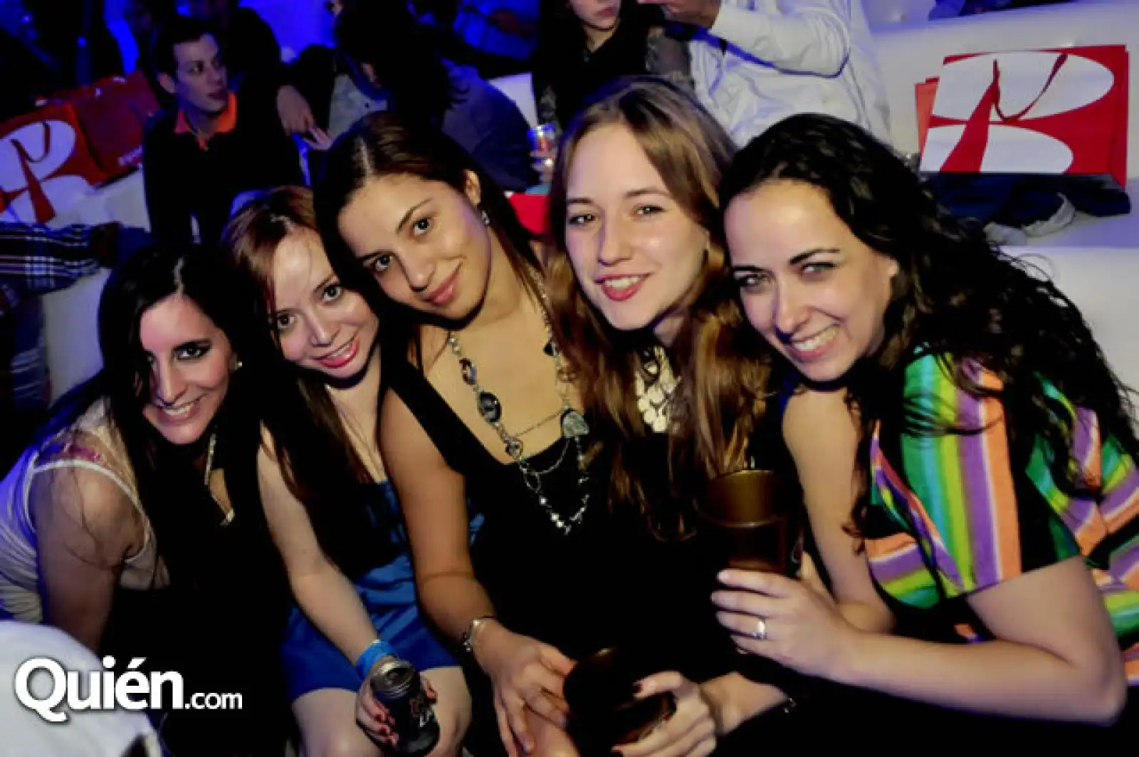 Sofía Villarreal, Mayeli Pérez, Laura González, Jessi Santos y Cecy Madero