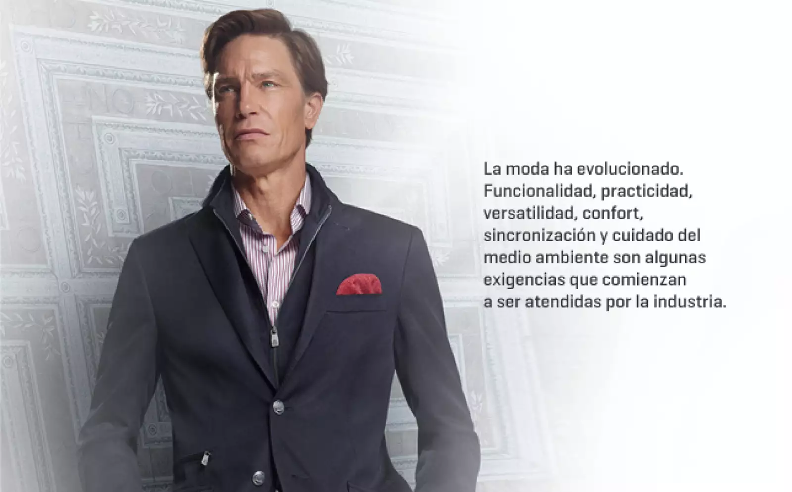 Las prendas ‘híbridas’ conjugan elementos de distinta naturaleza y ofrecen más servicios que los tradicionales asociados a la ropa. El desarrollo de textiles con resistencia térmica, propiedades antibacteriales, anti manchas y demás, hace que la ropa dure