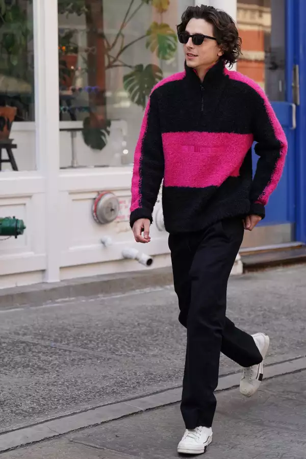 Chanel commercial film set, New York, USA - 19 Apr 2023