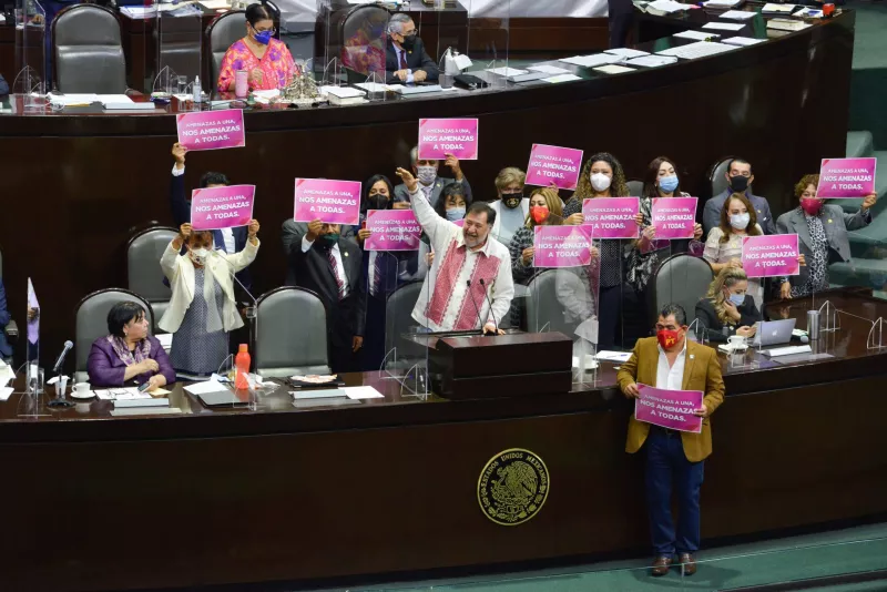 Gerardo Fernández Noroña, diputado del PT.
