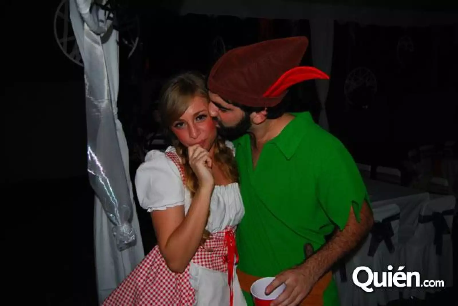 Fiesta de disfraces de parejas