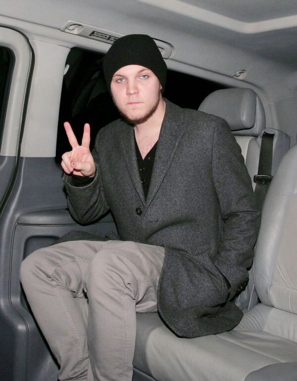 Lisa Marie Presley and Benjamin Presley Keough at Mr Chow restaurant, London, Britain - 09 Jan 2012