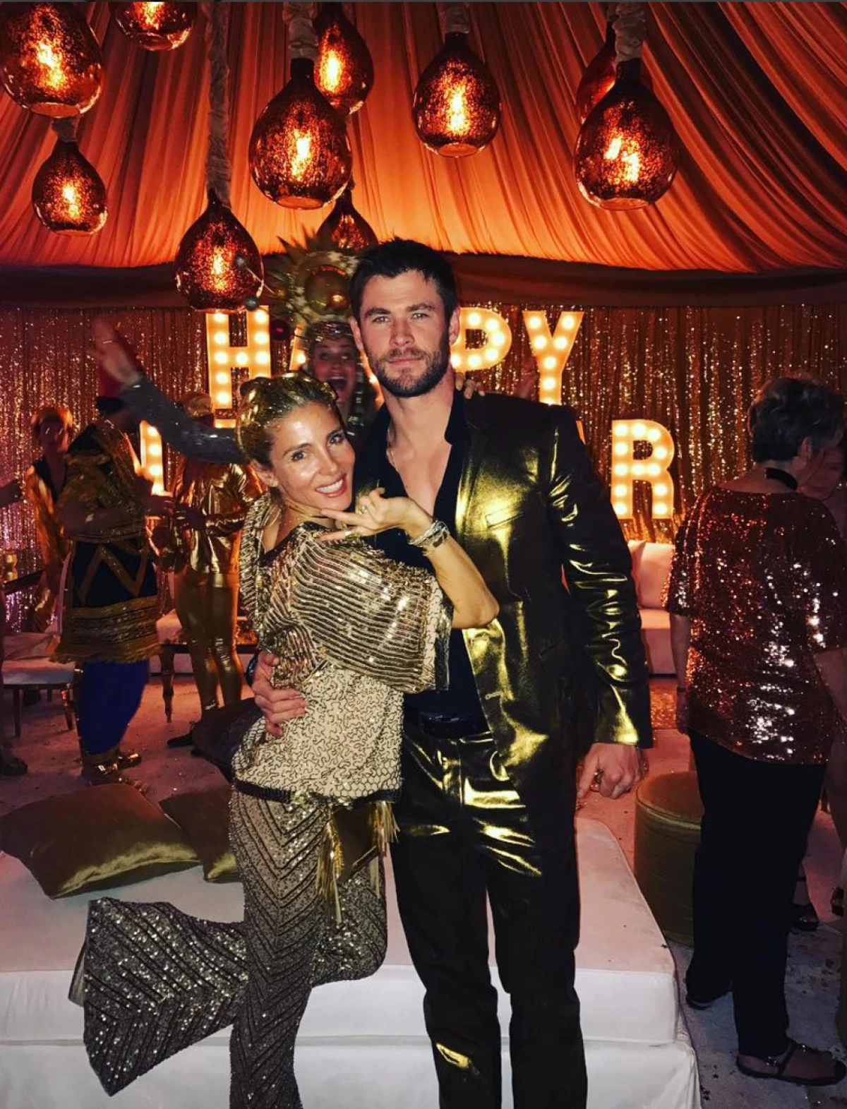 Elsa Pataky y Chris Hemsworth