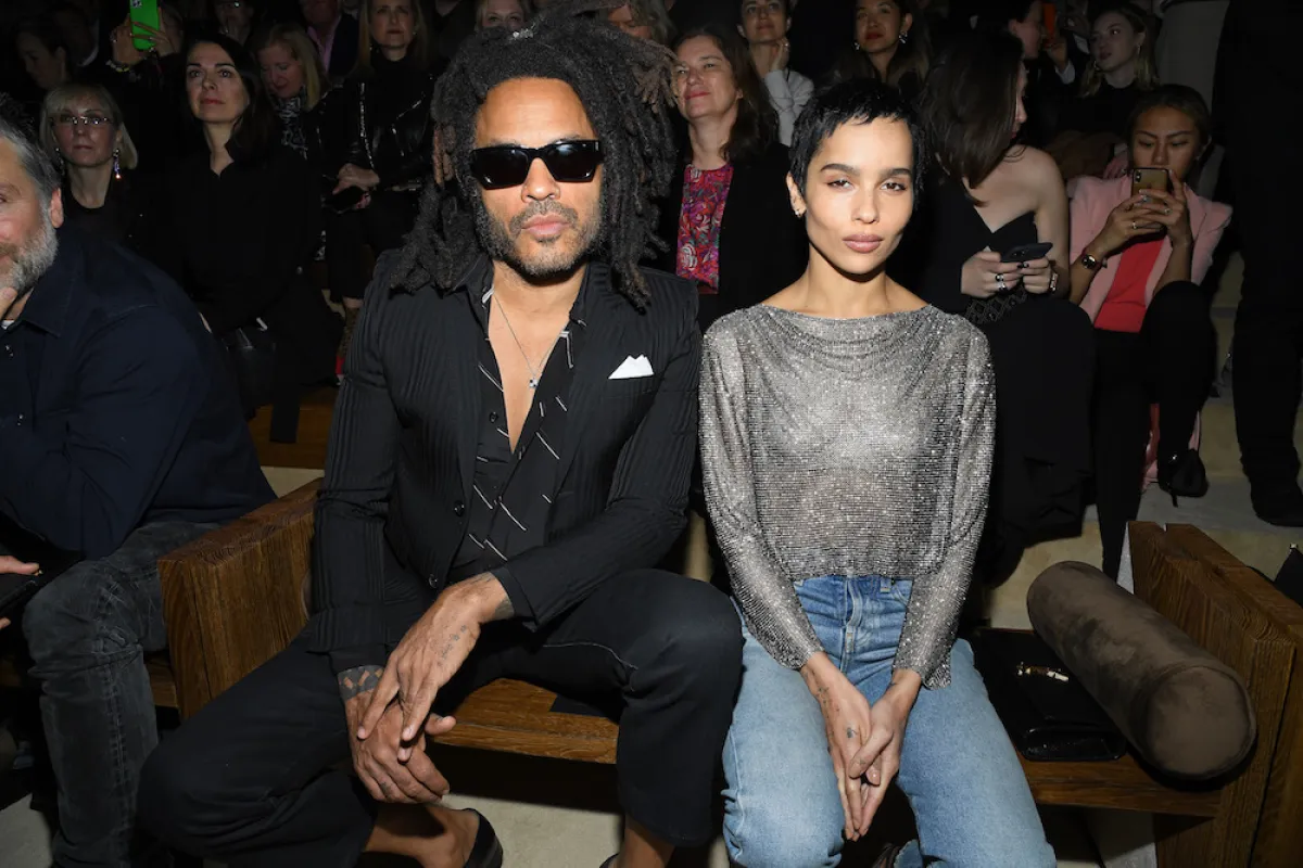 Saint Laurent : Front Row - Paris Fashion Week Womenswear Fall/Winter 2020/2021