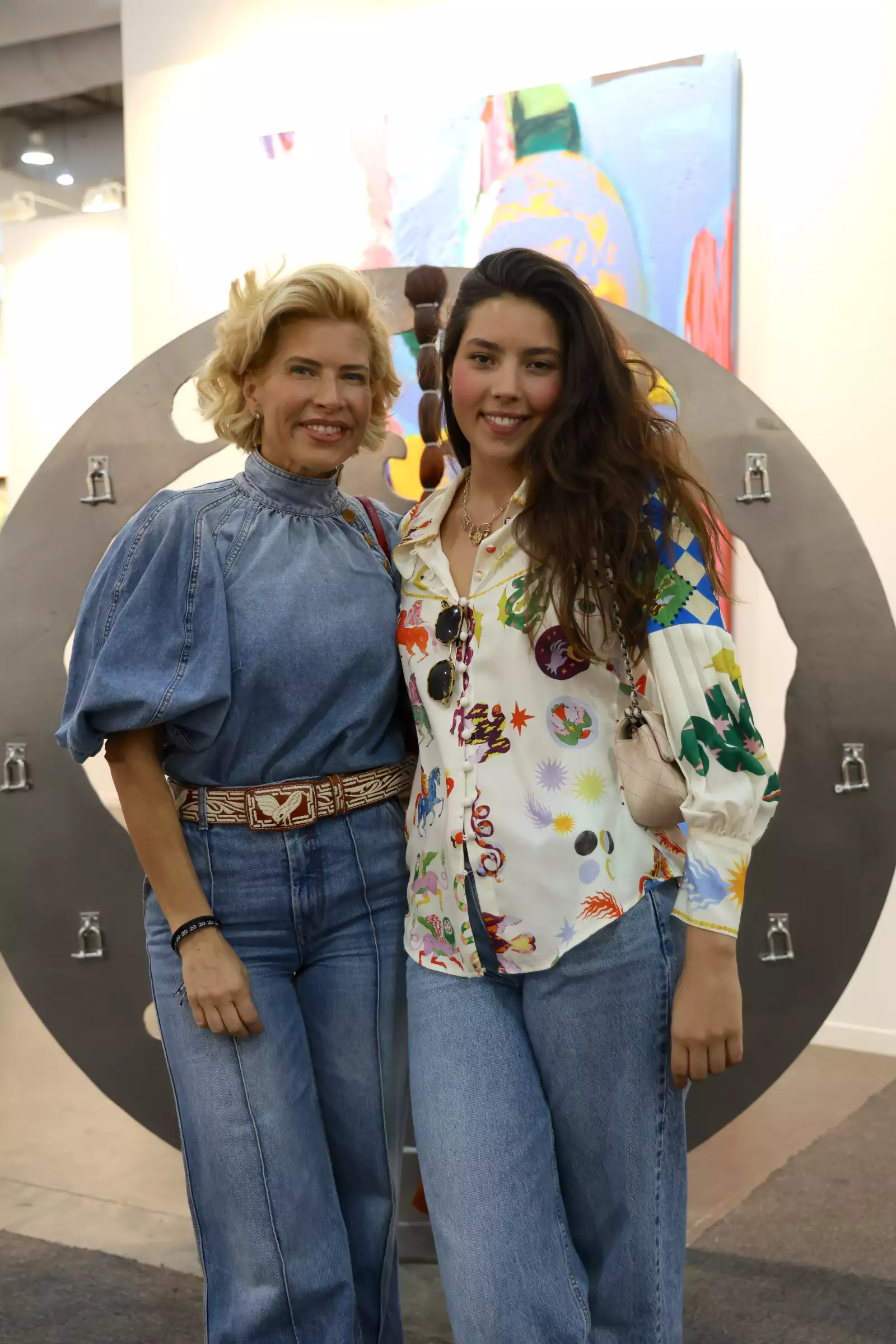 Beatriz Pasquel  y Bibi Moctezuma 