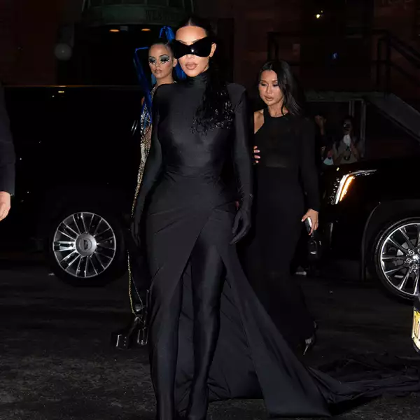 Kim Kardashian at Cathedrale Restaurant after MET Gala, New York, USA - 13 Sep 2021