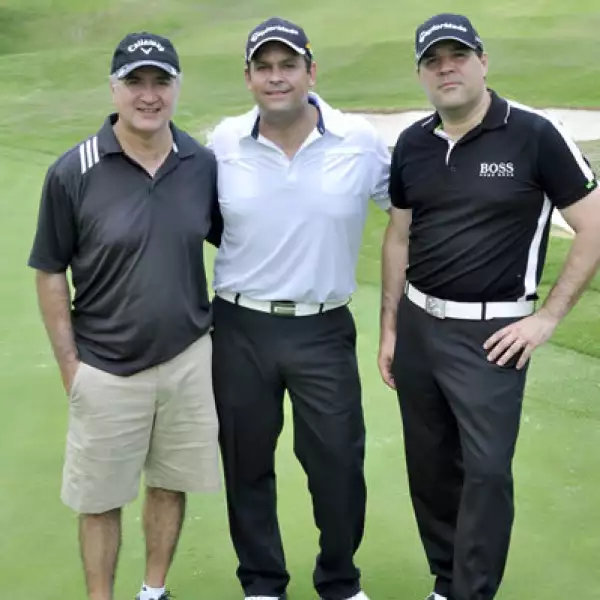 Lucas Tijerina, Roberto Vega y Moisés Escoto