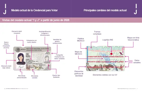La nueva credencial incorpora elementos de seguridad e inclusión, pero su llegada no significa que todas las identificaciones con diseños anteriores deban renovarse.