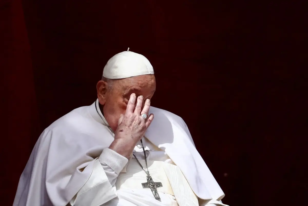 Esta fue la última aparición del papa Francisco en público antes de su muerte 