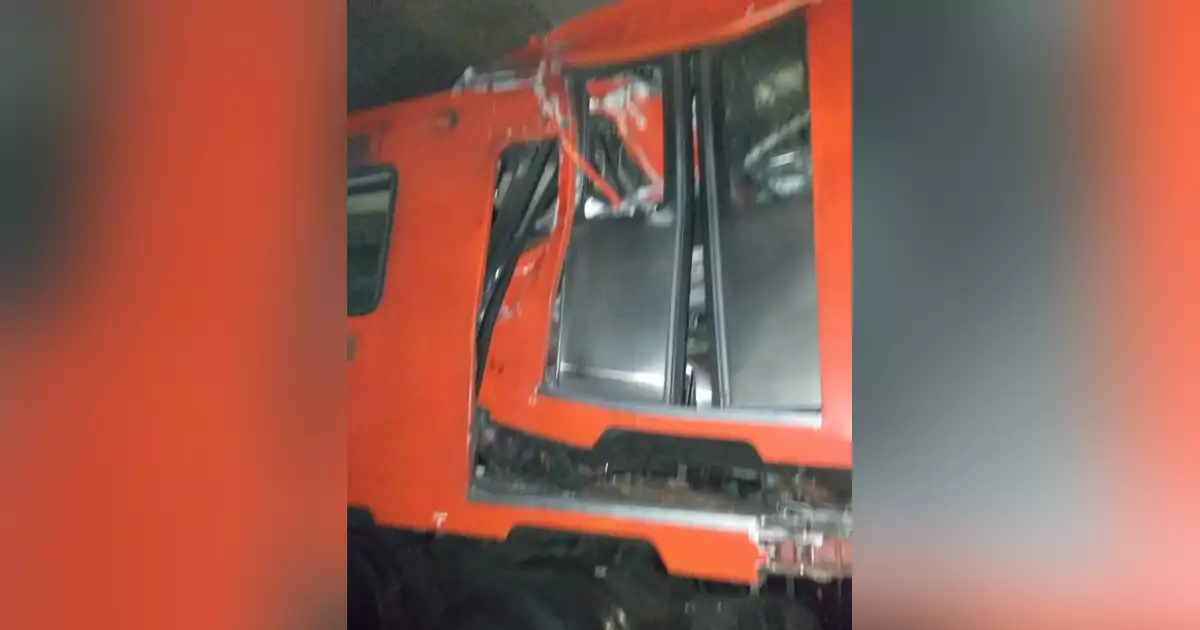 choque en la Línea 3 del Metro CDMX