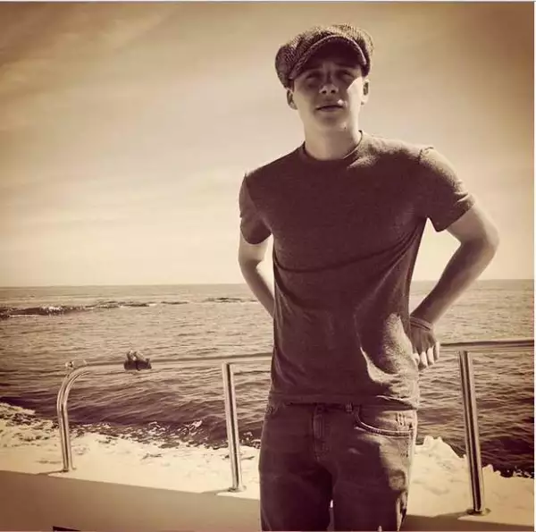 Brooklyn ha heredado el estilo y la belleza de sus papás.