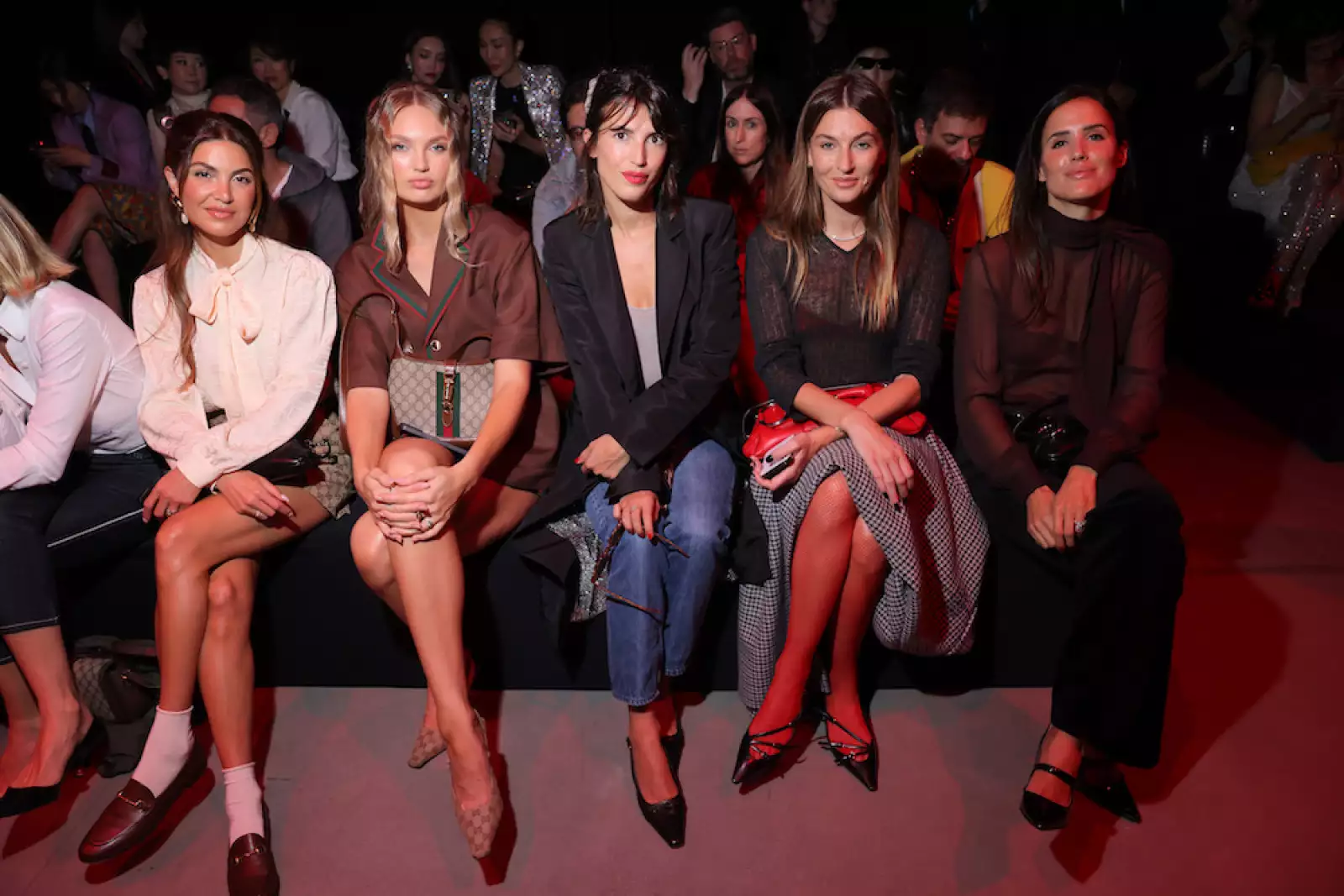 Gucci Ancora - Front Row - Milan Fashion Week Spring/Summer 2024