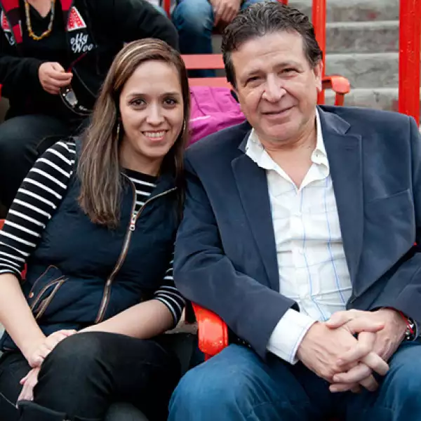 Jacqueline Marrón y Jorge González