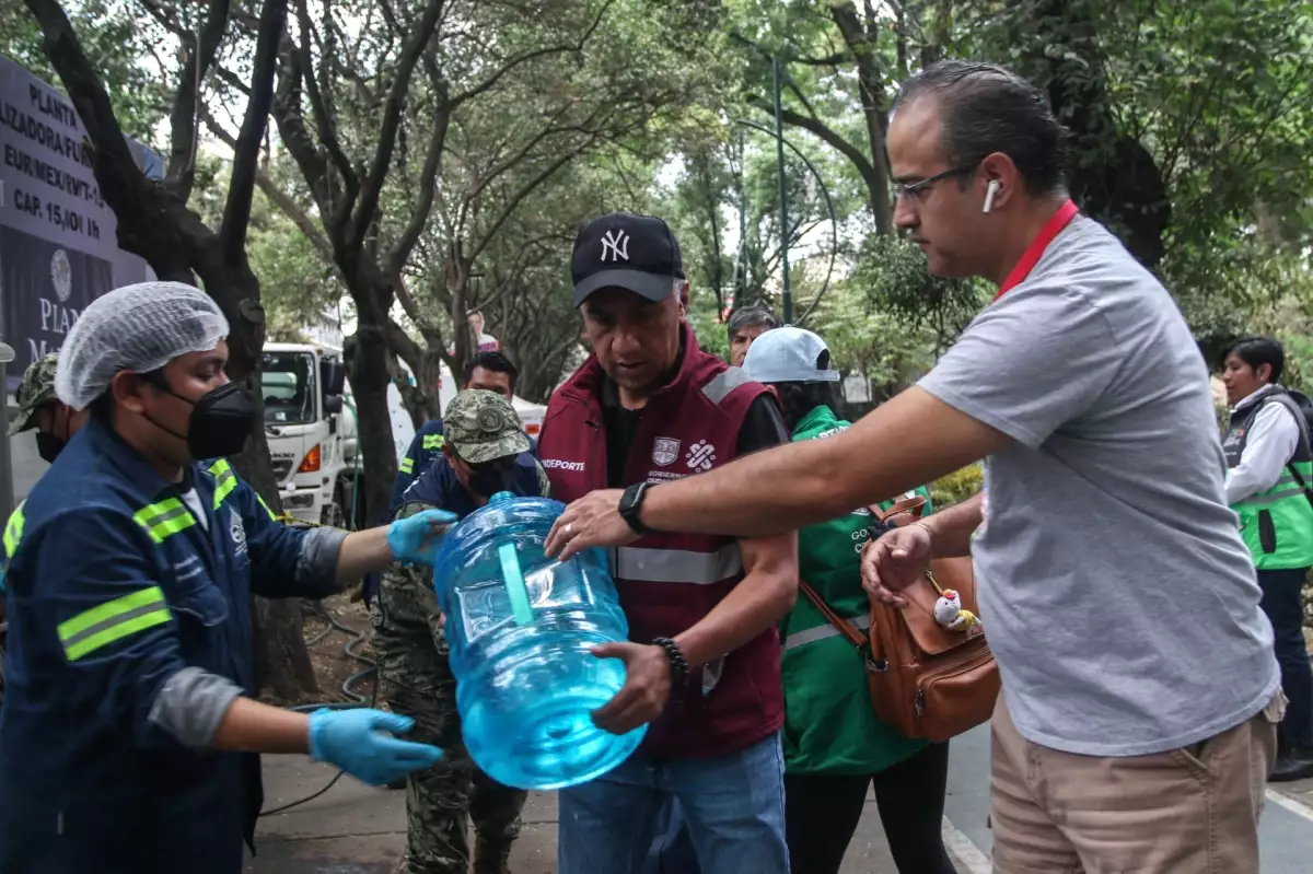 Sacmex presenta denuncia por sabotaje y agua contaminada en Benito Juárez