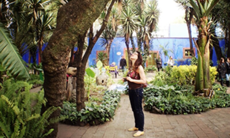El jardín de la Casa Azul, donde vivía la pintora, será replicado en Nueva York. (Foto: Getty Images )