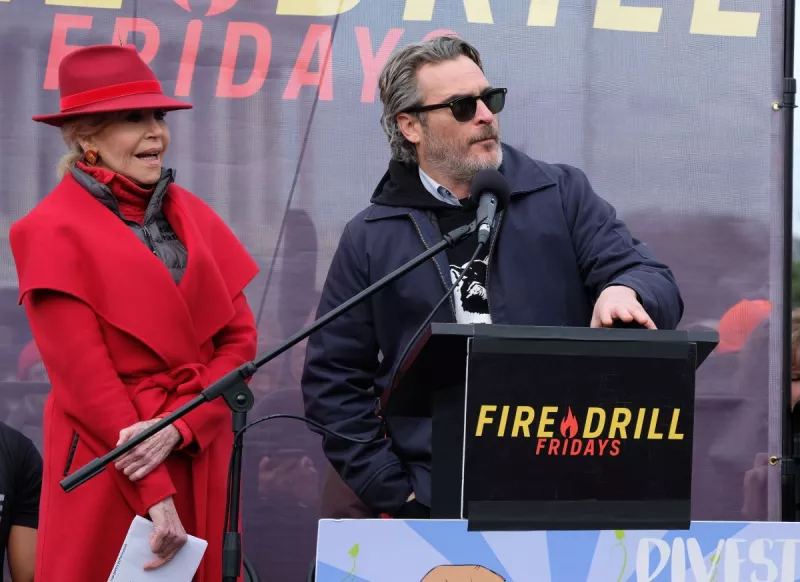 Jane Fonda y Joaquin Phoenix