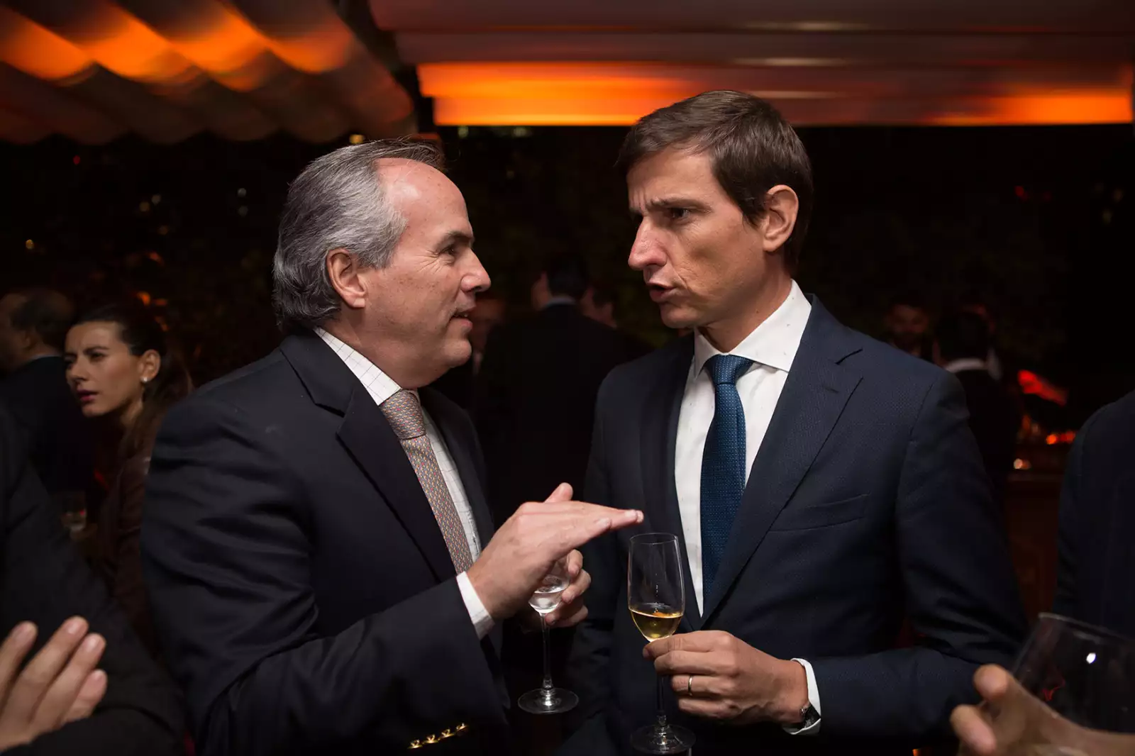 Coctel del 25 aniversario de México Asistencia