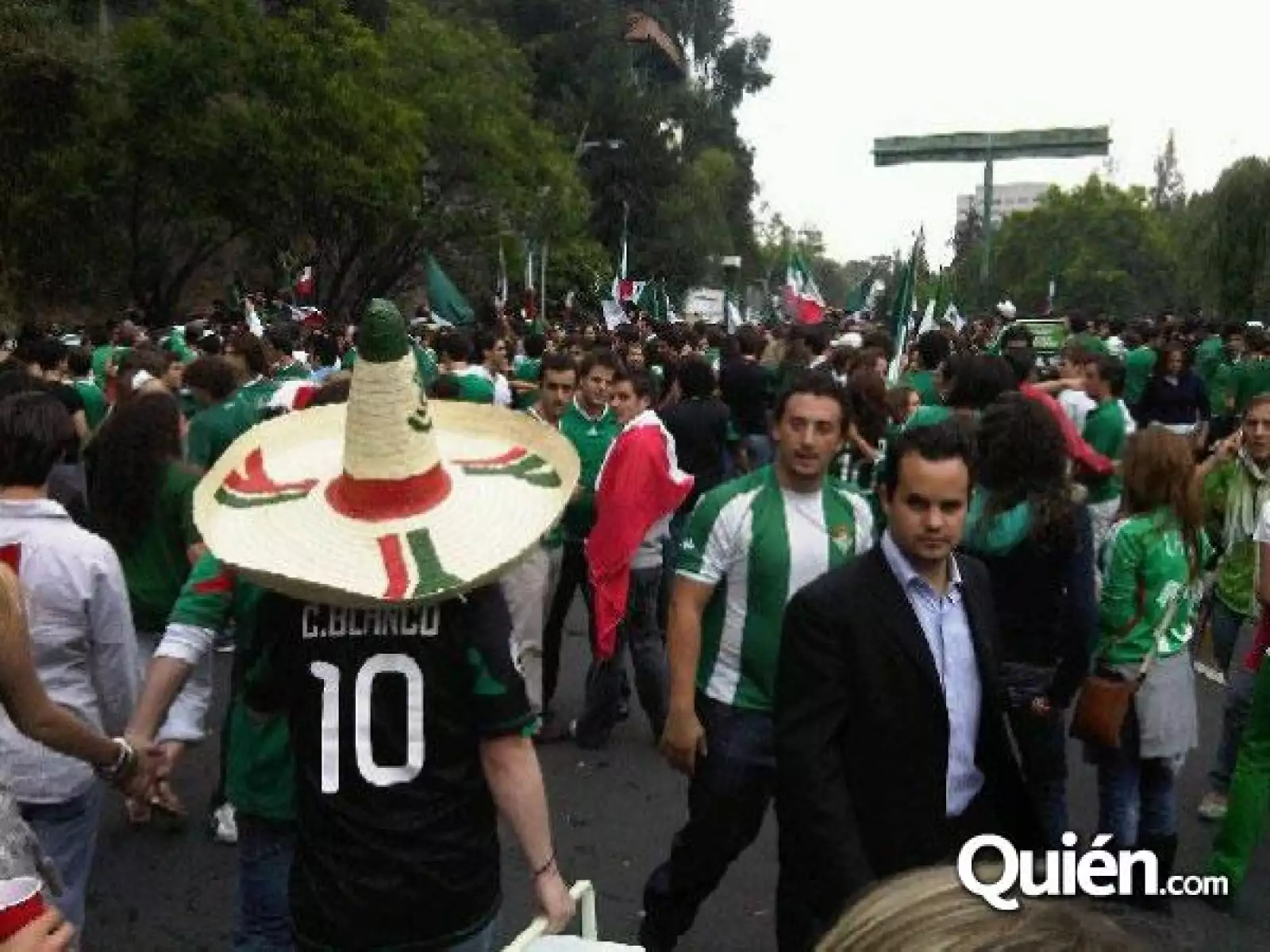 Festejo méxico francia